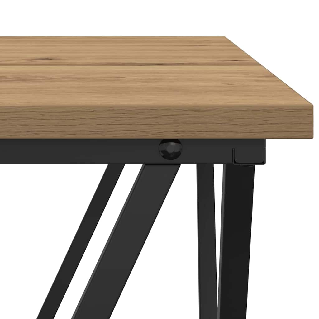 Table basse 3 pcs chêne artisanal 50 x 50 x 40 cm - XIOS