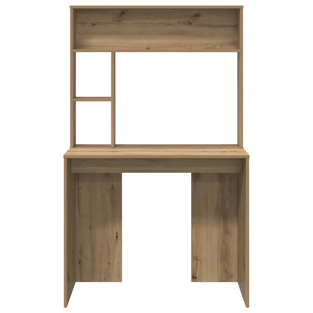 Bureau chêne artisanal 91 x 50 x 149 cm Bois d'ingénierie - XIOS