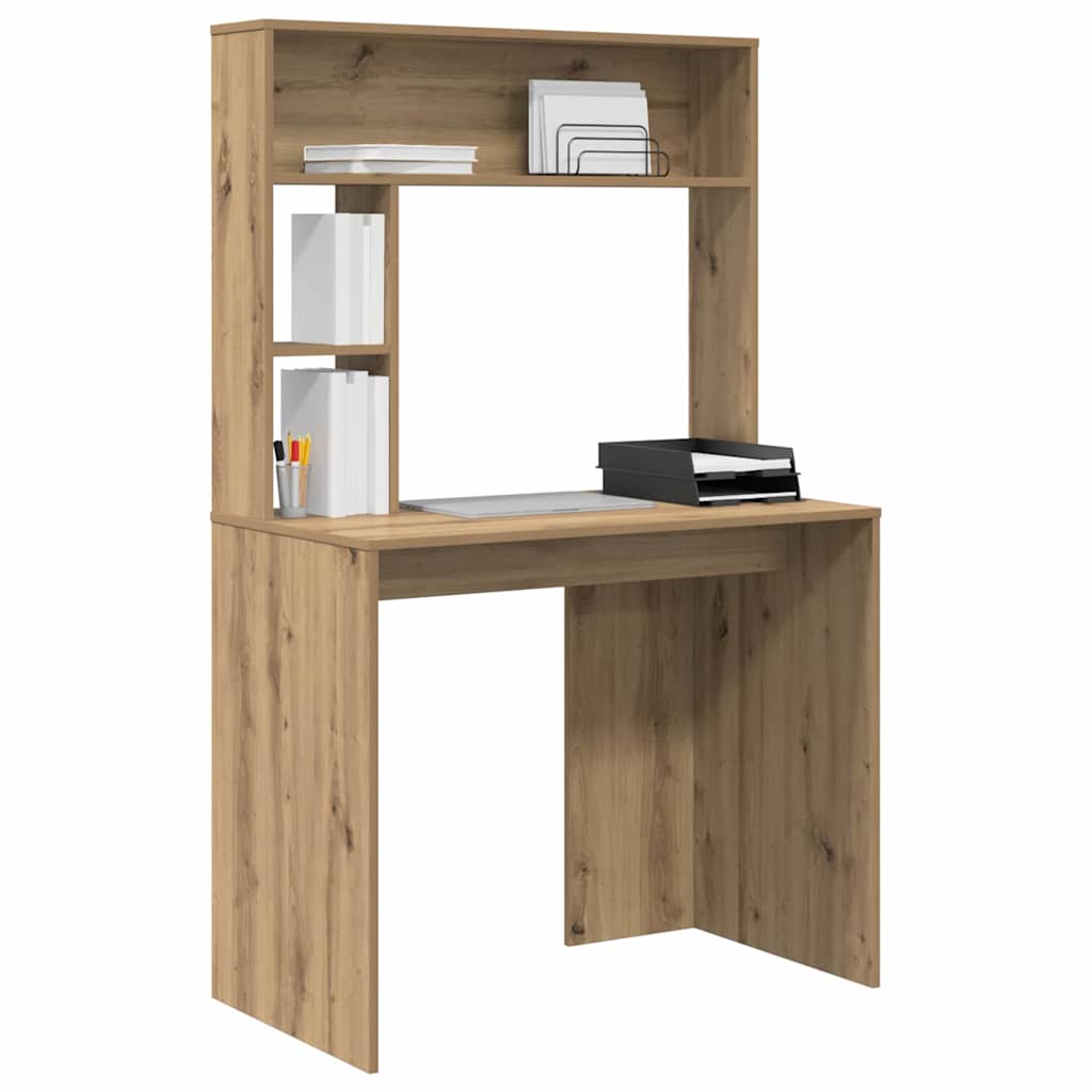 Bureau chêne artisanal 91 x 50 x 149 cm Bois d'ingénierie - XIOS