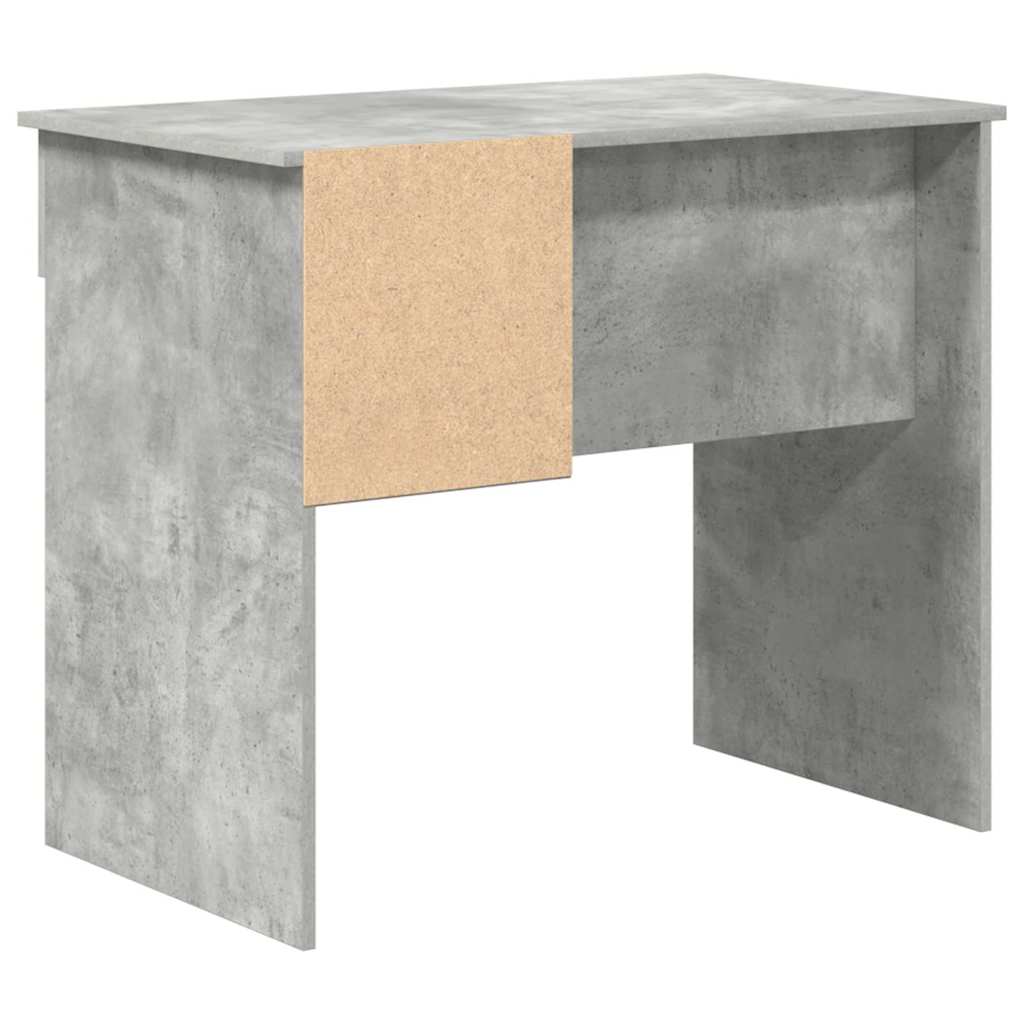 Bureau Gris béton 90 x 49.5 x 75 cm Bois d'ingénierie - XIOS