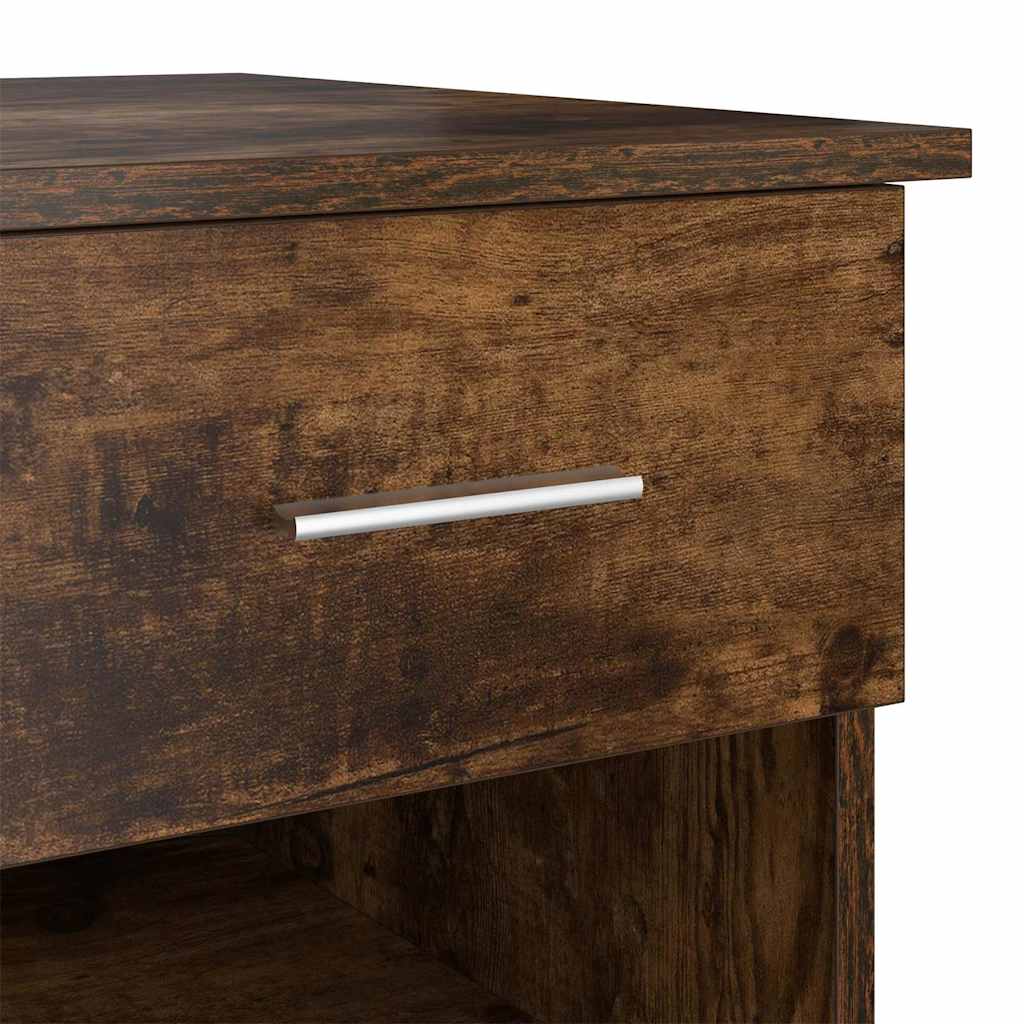 Bureau Chêne fumé 90 x 49.5 x 75 cm Bois d'ingénierie - XIOS