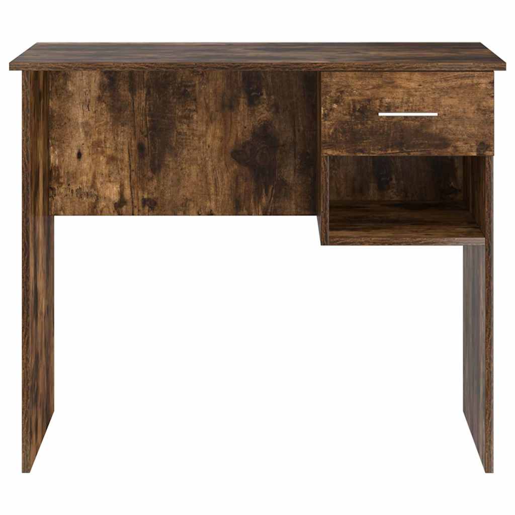 Bureau Chêne fumé 90 x 49.5 x 75 cm Bois d'ingénierie - XIOS