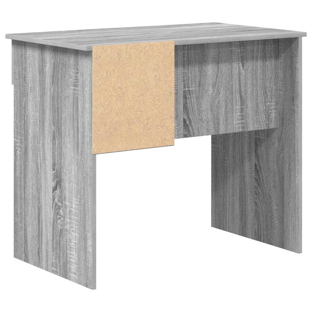 Bureau Sonoma gris 90 x 49.5 x 75 cm Bois d'ingénierie - XIOS