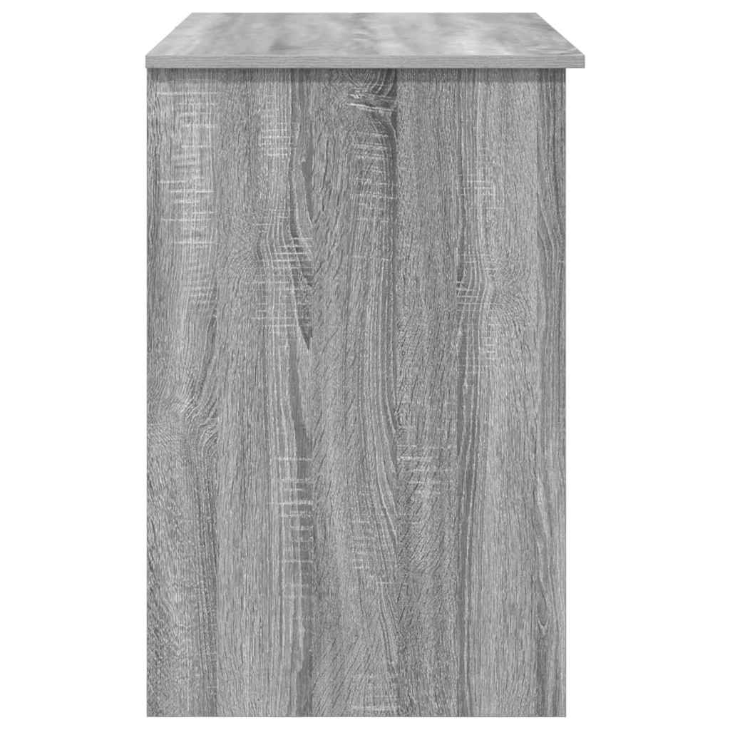Bureau Sonoma gris 90 x 49.5 x 75 cm Bois d'ingénierie - XIOS