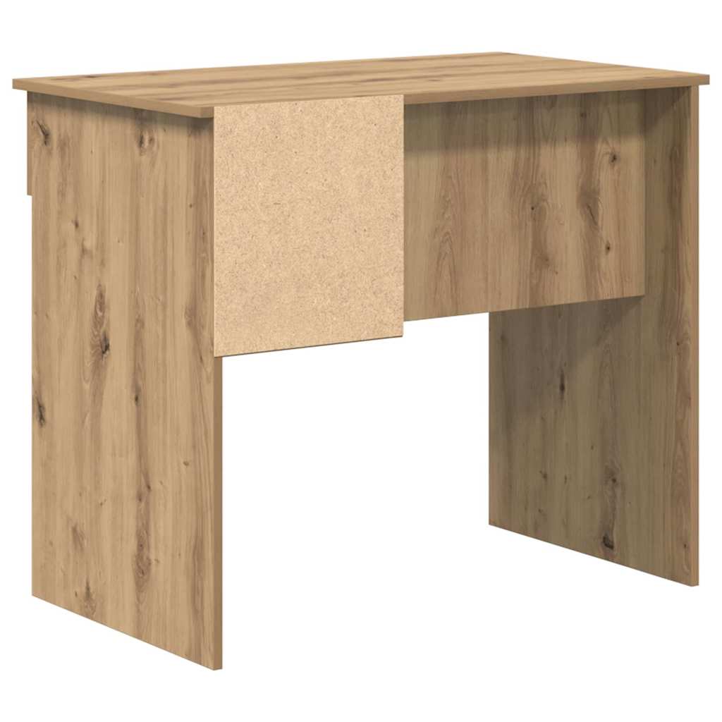 Bureau chêne artisanal 90 x 49.5 x 75 cm Bois d'ingénierie - XIOS