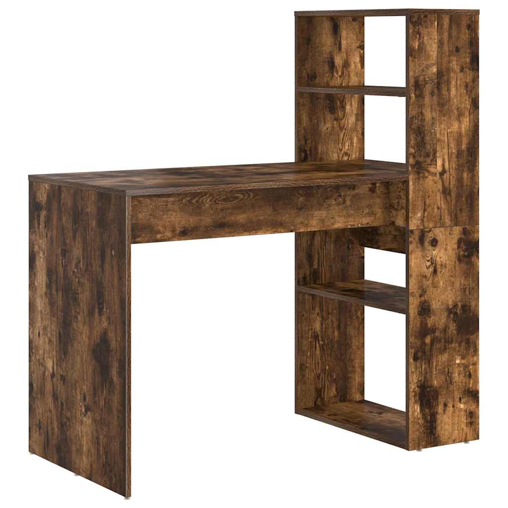 Bureau Chêne fumé 113 x 54 x 120 cm Bois d'ingénierie - XIOS