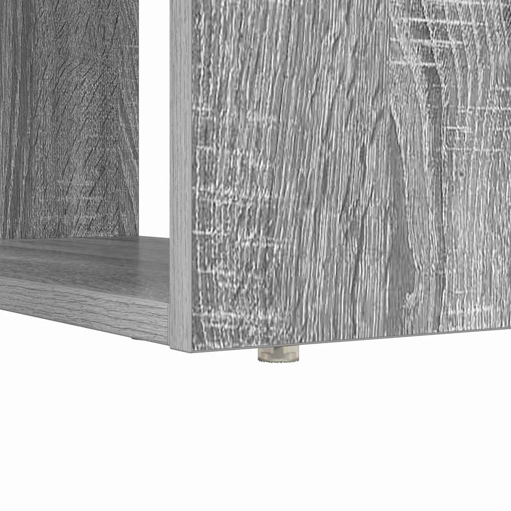 Bureau Sonoma gris 113 x 54 x 120 cm Bois d'ingénierie - XIOS