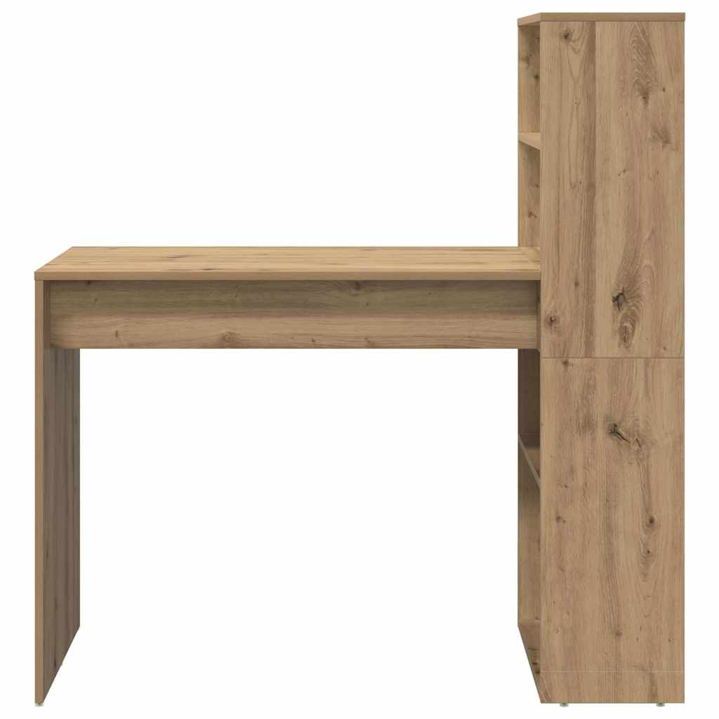 Bureau chêne artisanal 113 x 54 x 120 cm Bois d'ingénierie - XIOS
