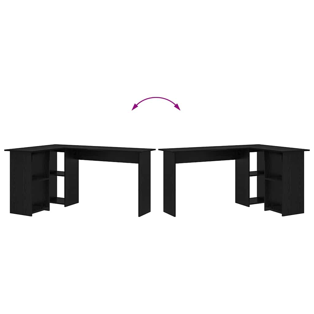 Bureau Chêne noir 142 x 102 x 73 cm Bois d'ingénierie - XIOS