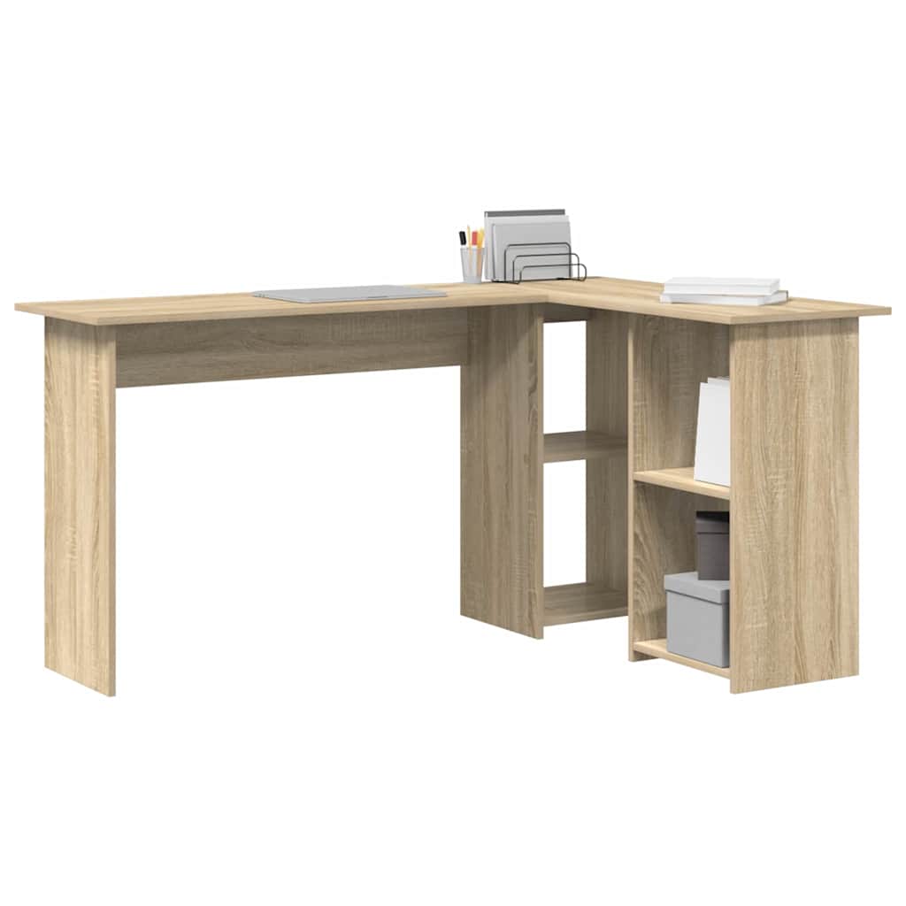 Bureau Chêne sonoma 142 x 102 x 73 cm Bois d'ingénierie - XIOS
