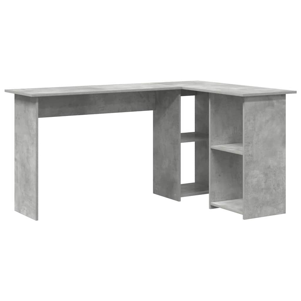 Bureau Gris béton 142 x 102 x 73 cm Bois d'ingénierie - XIOS