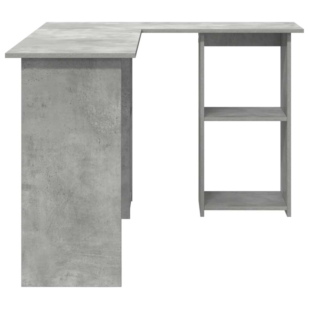 Bureau Gris béton 142 x 102 x 73 cm Bois d'ingénierie - XIOS