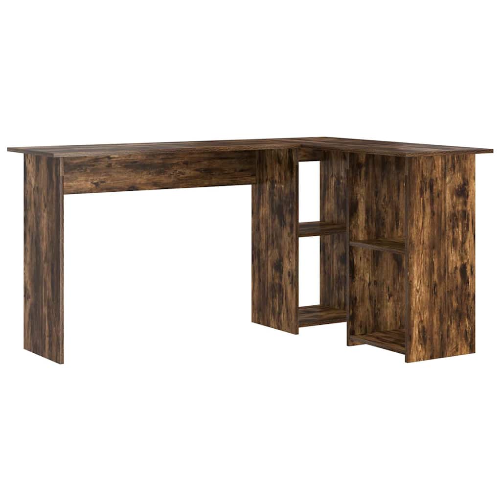 Bureau Chêne fumé 142 x 102 x 73 cm Bois d'ingénierie - XIOS