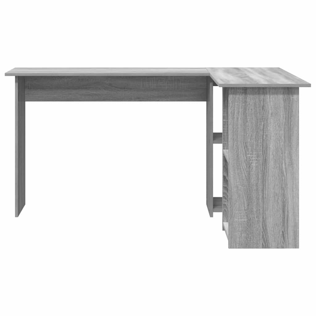 Bureau Sonoma gris 142 x 102 x 73 cm Bois d'ingénierie - XIOS