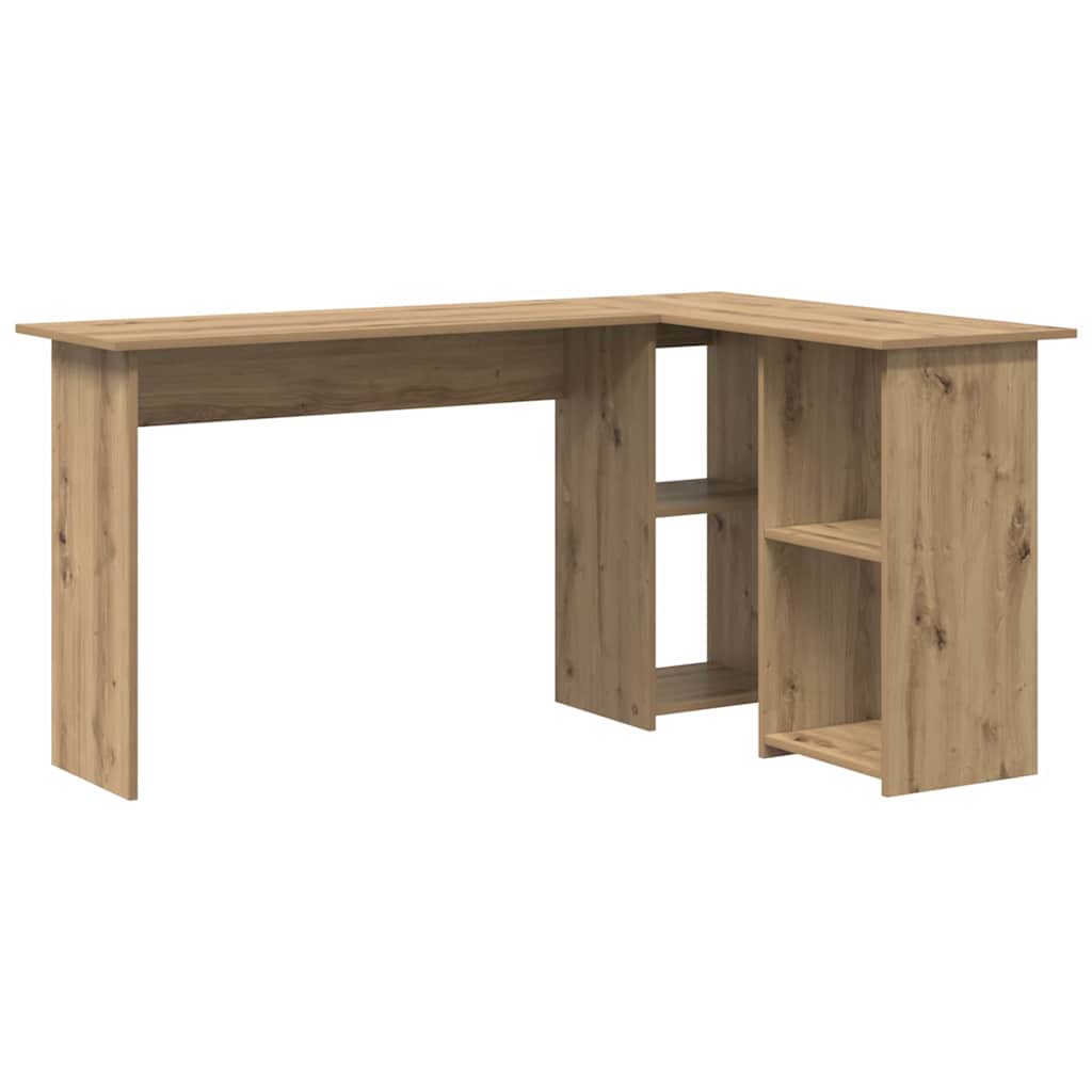 Bureau chêne artisanal 142 x 102 x 73 cm Bois d'ingénierie - XIOS
