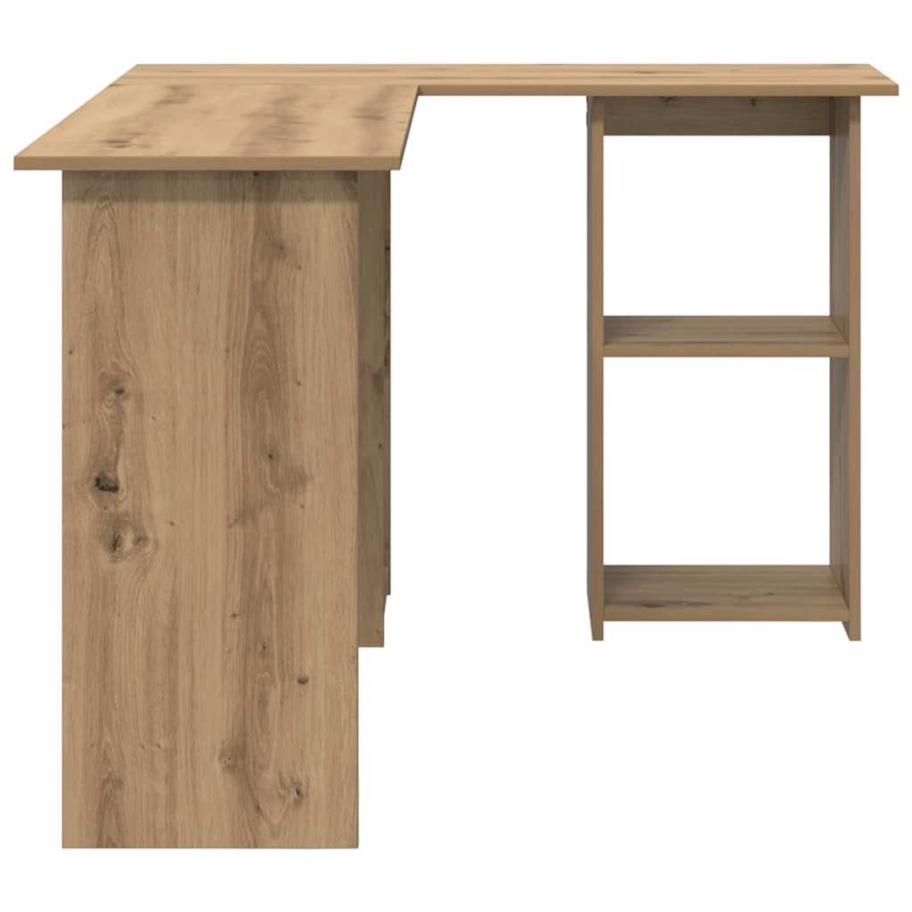 Bureau chêne artisanal 142 x 102 x 73 cm Bois d'ingénierie - XIOS