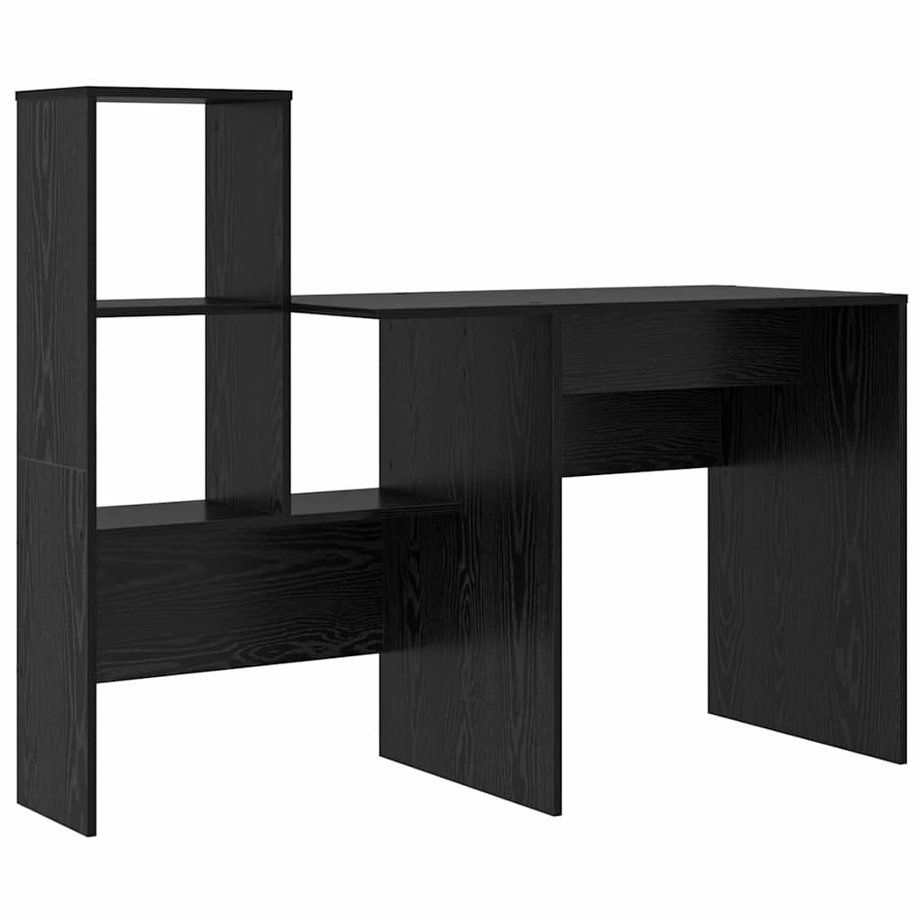 Bureau Chêne noir 131,5 x 50 x 106,5 cm Bois d'ingénierie - XIOS