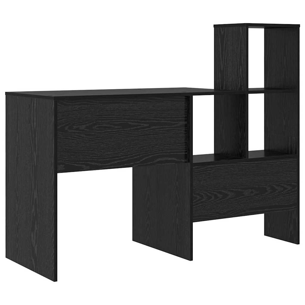 Bureau Chêne noir 131,5 x 50 x 106,5 cm Bois d'ingénierie - XIOS