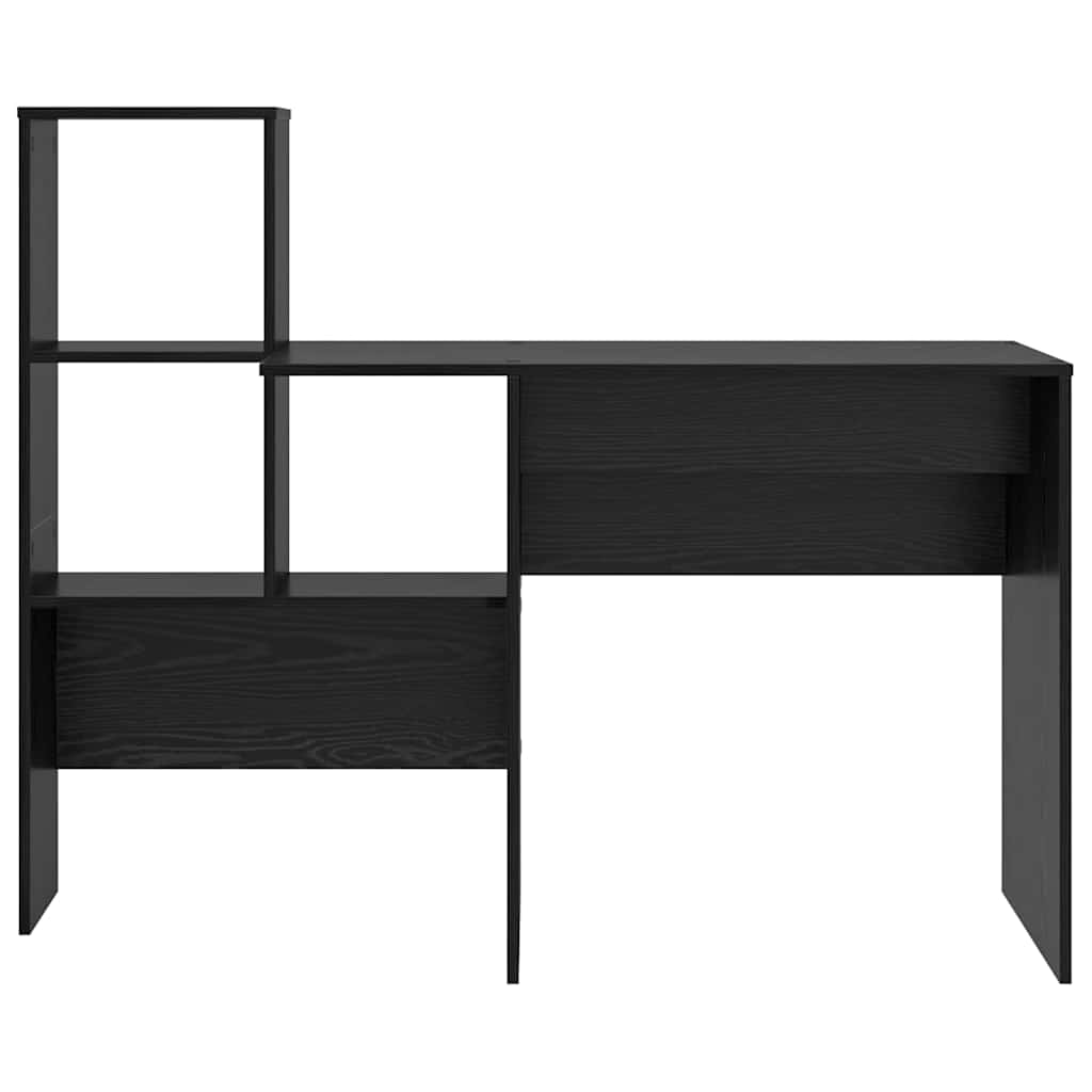 Bureau Chêne noir 131,5 x 50 x 106,5 cm Bois d'ingénierie - XIOS