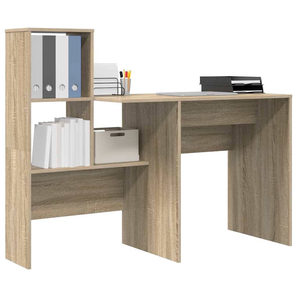 Bureau Chêne sonoma 131,5 x 50 x 106,5 cm Bois d'ingénierie - XIOS