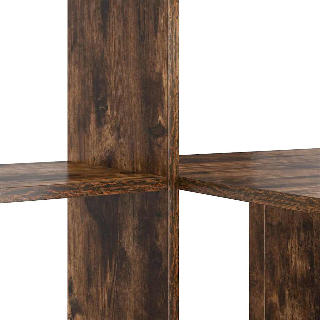 Bureau Chêne fumé 131,5 x 50 x 106,5 cm Bois d'ingénierie - XIOS