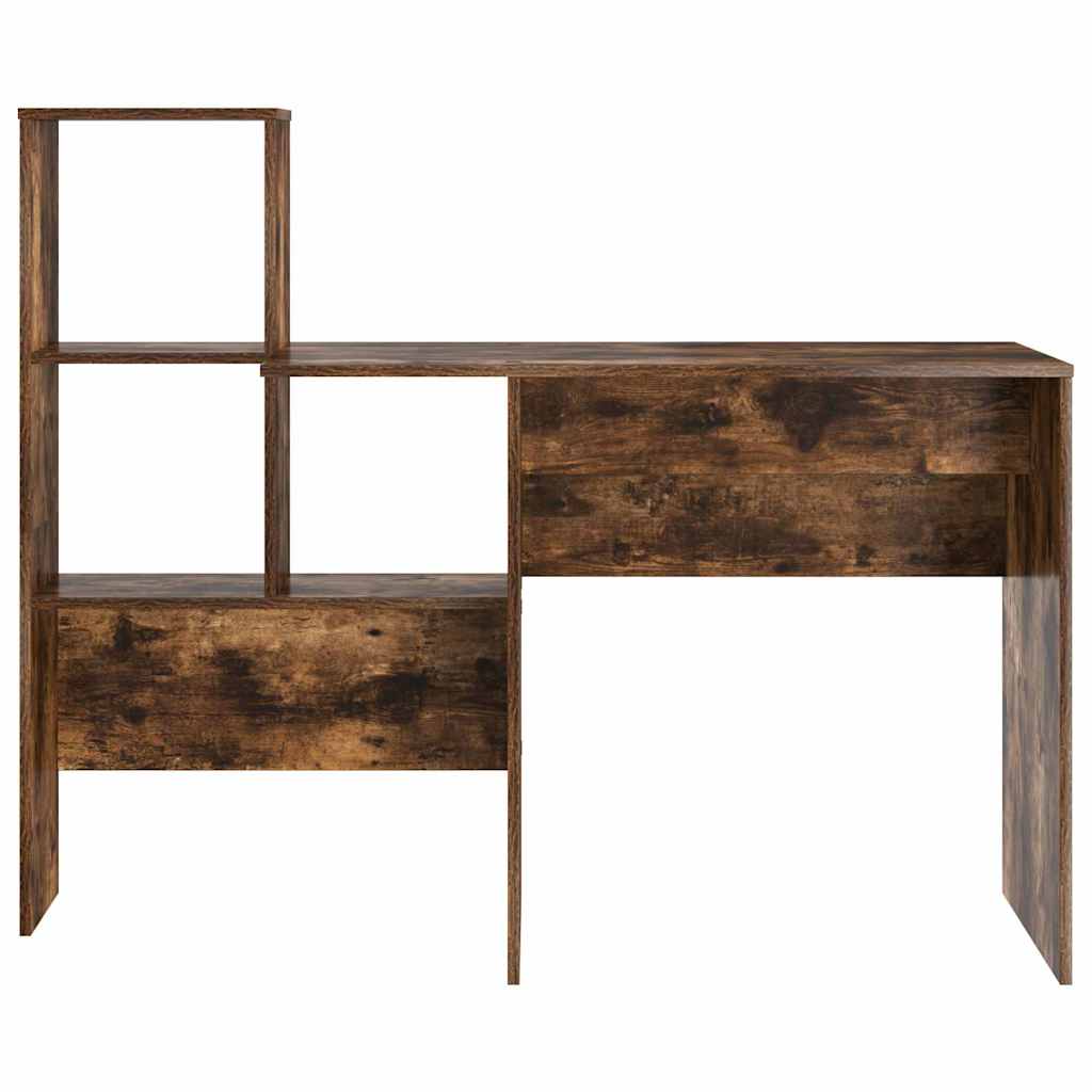 Bureau Chêne fumé 131,5 x 50 x 106,5 cm Bois d'ingénierie - XIOS