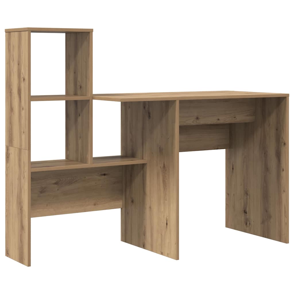 Bureau chêne artisanal 131,5 x 50 x 106,5 cm Bois d'ingénierie - XIOS