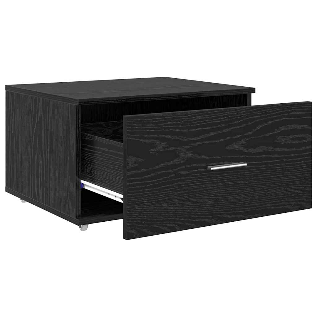 Armoire à tiroirs Noir 55 x 45 x 33,5 cm Bois d'ingénierie - XIOS