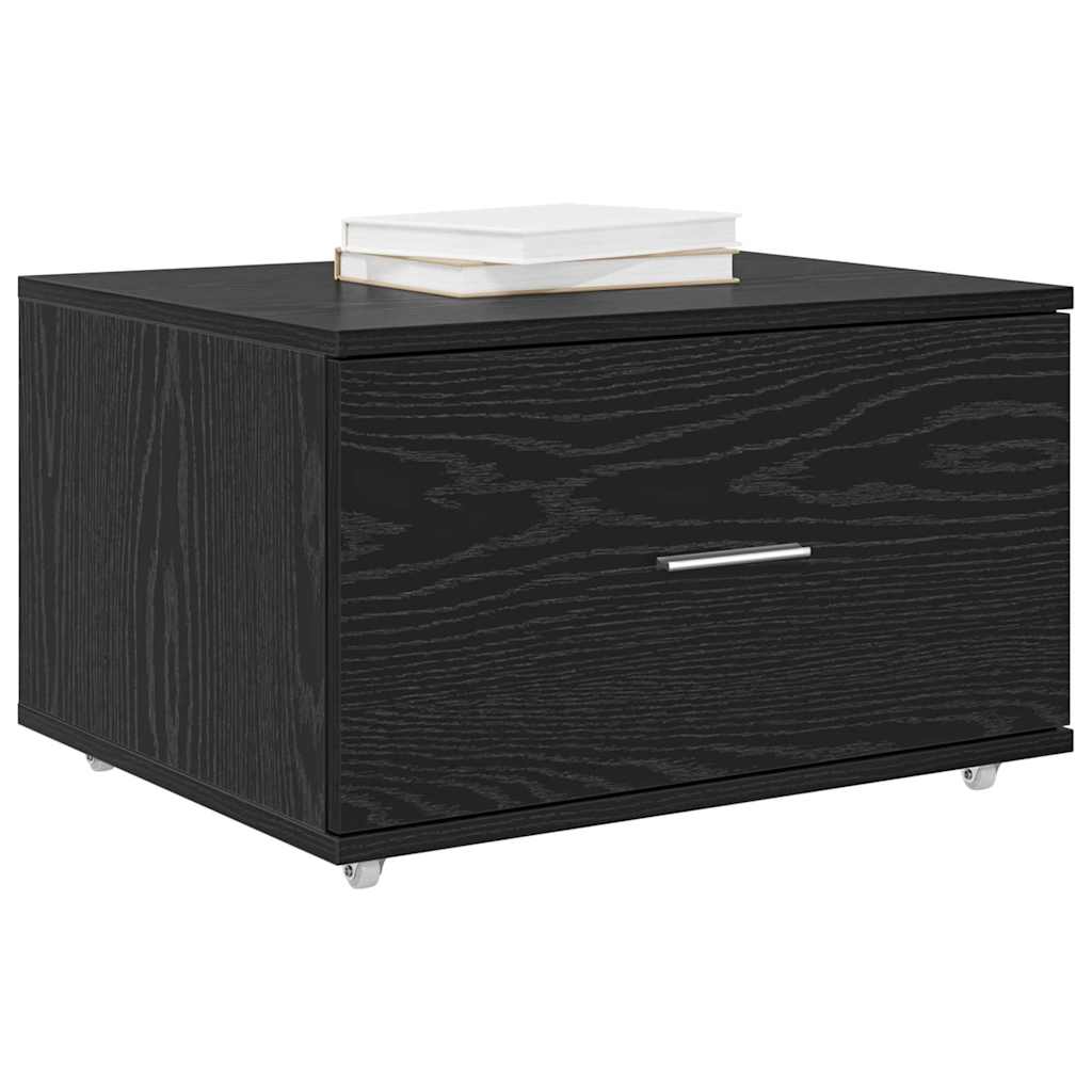 Armoire à tiroirs Noir 55 x 45 x 33,5 cm Bois d'ingénierie - XIOS