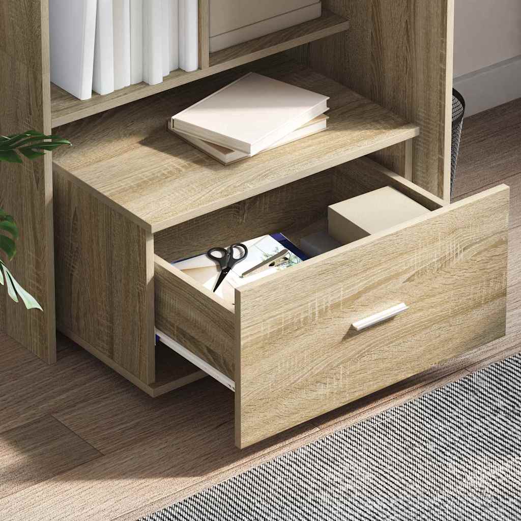 Armoire à tiroirs Marron 55 x 45 x 33,5 cm Bois d'ingénierie - XIOS