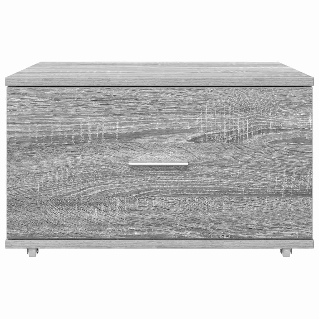 Cabinet à Tiroirs Gris Sonoma Bois d'ingénierie Moyen