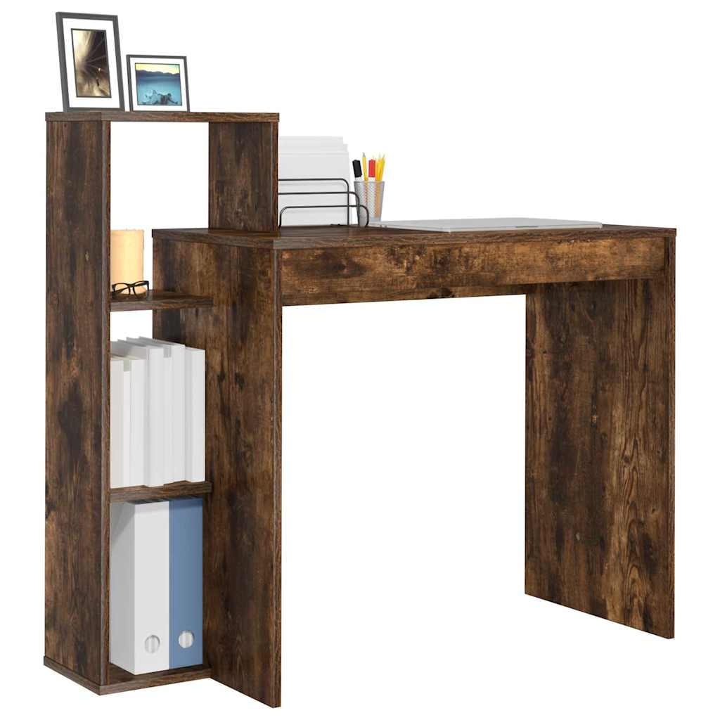 Bureau Chêne fumé 100 x 40 x 90 cm Bois d'ingénierie - XIOS