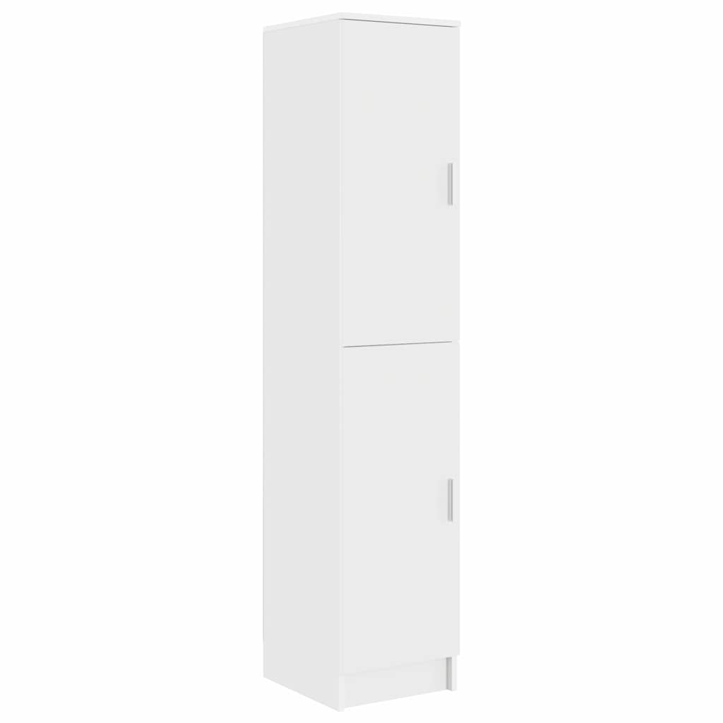 Highboard Blanc 35 x 39 x 168 cm Bois d'ingénierie
