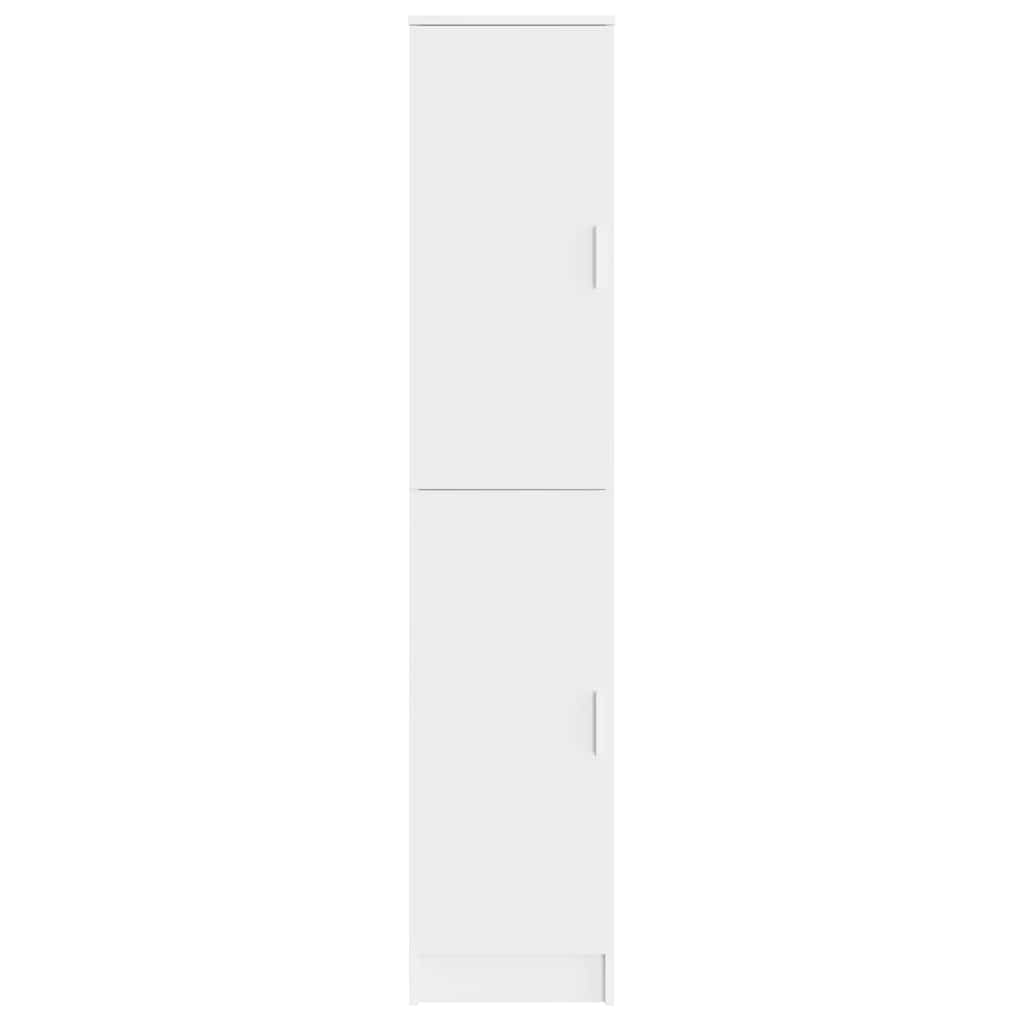 Highboard Blanc 35 x 39 x 168 cm Bois d'ingénierie