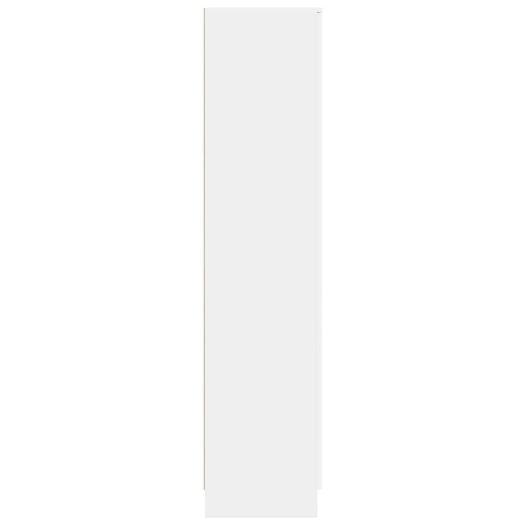 Highboard Blanc 35 x 39 x 168 cm Bois d'ingénierie