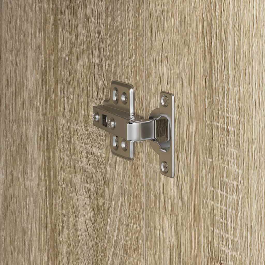 Highboard Chêne sonoma 35 x 39 x 168 cm Bois d'ingénierie