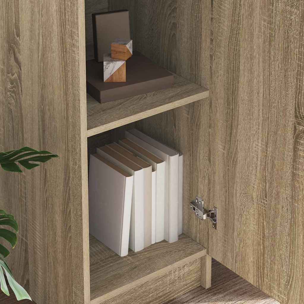 Highboard Chêne sonoma 35 x 39 x 168 cm Bois d'ingénierie