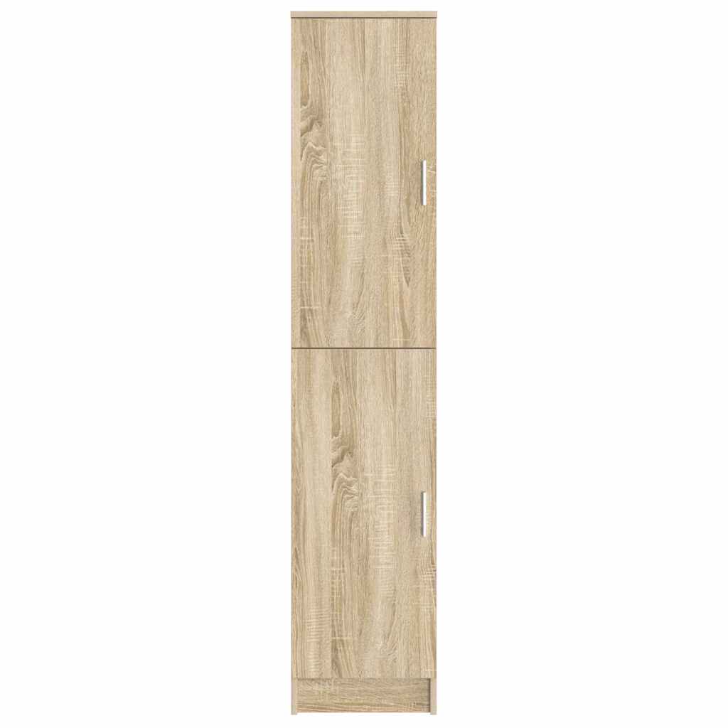 Highboard Chêne sonoma 35 x 39 x 168 cm Bois d'ingénierie