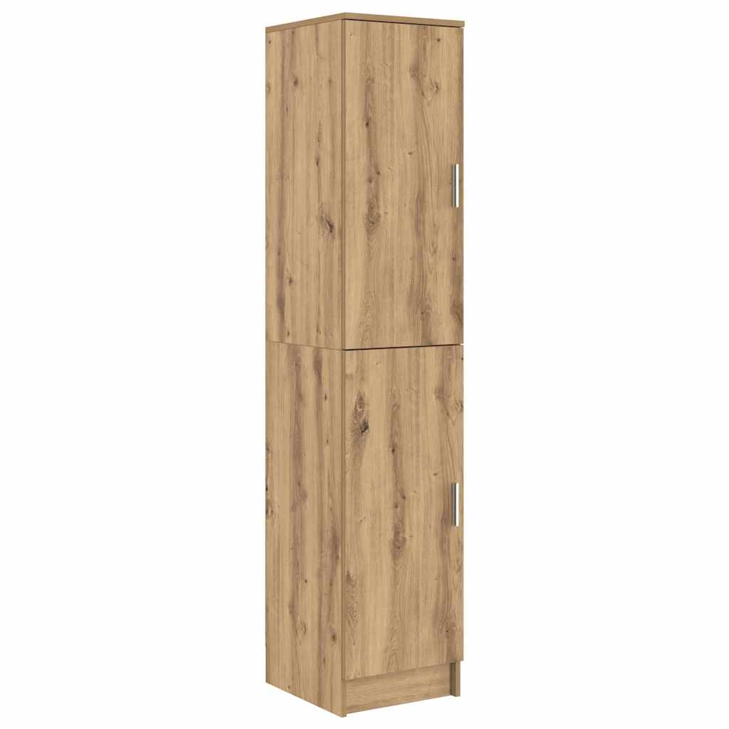 Highboard chêne artisanal 35 x 39 x 168 cm Bois d'ingénierie