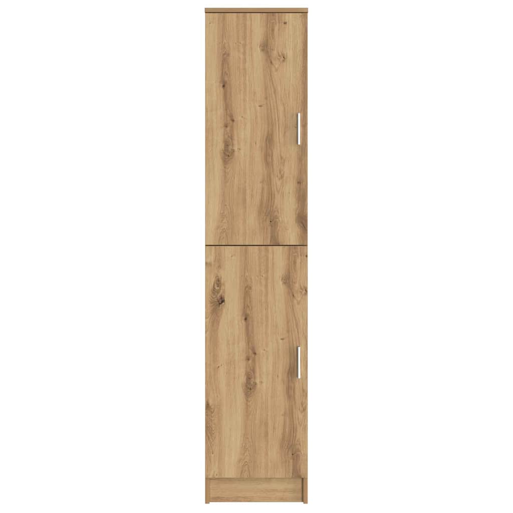 Highboard chêne artisanal 35 x 39 x 168 cm Bois d'ingénierie