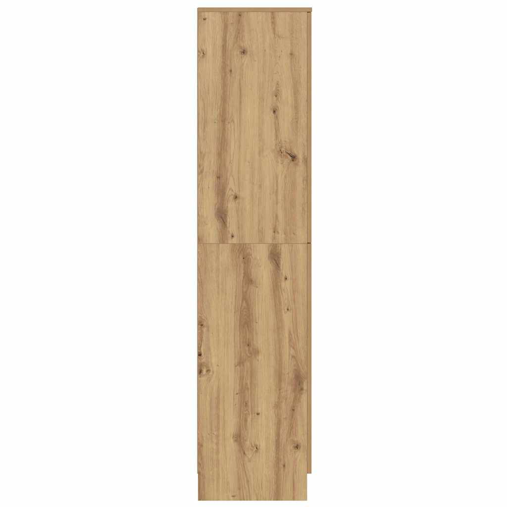 Highboard chêne artisanal 35 x 39 x 168 cm Bois d'ingénierie