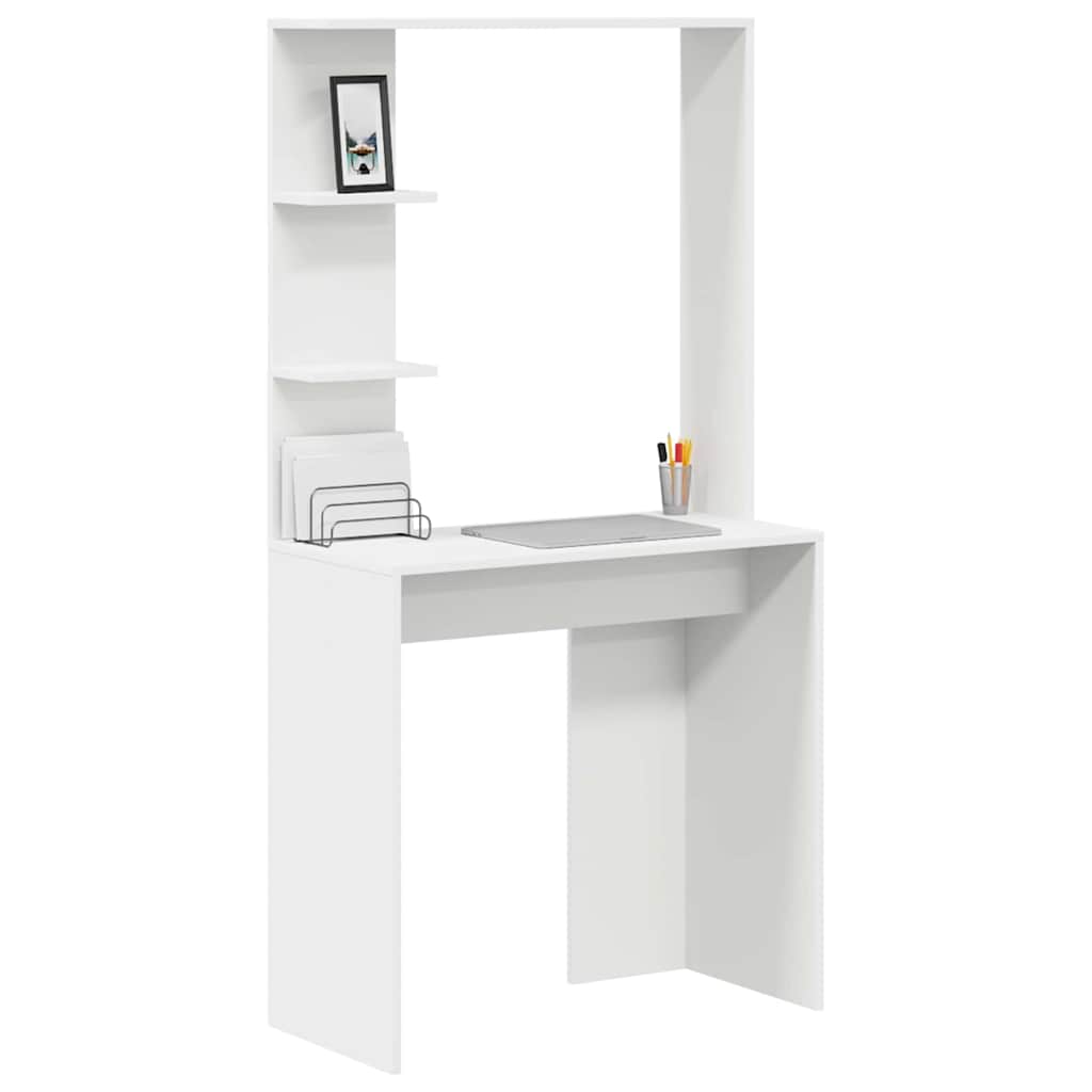 Bureau Blanc 78.5 x 37 x 154.5 cm Bois d'ingénierie - XIOS