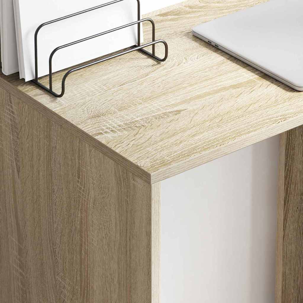 Bureau Chêne sonoma 78.5 x 37 x 154.5 cm Bois d'ingénierie - XIOS