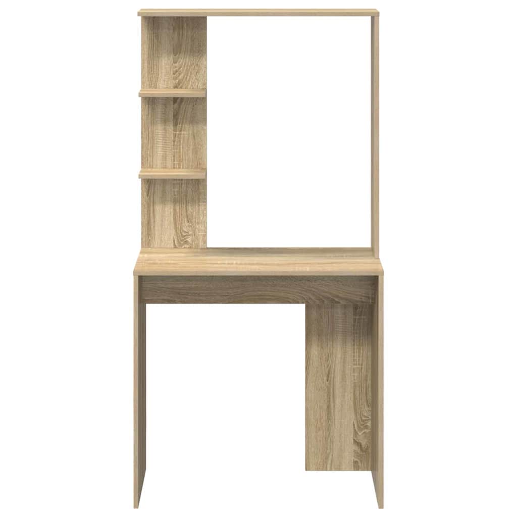 Bureau Chêne sonoma 78.5 x 37 x 154.5 cm Bois d'ingénierie - XIOS