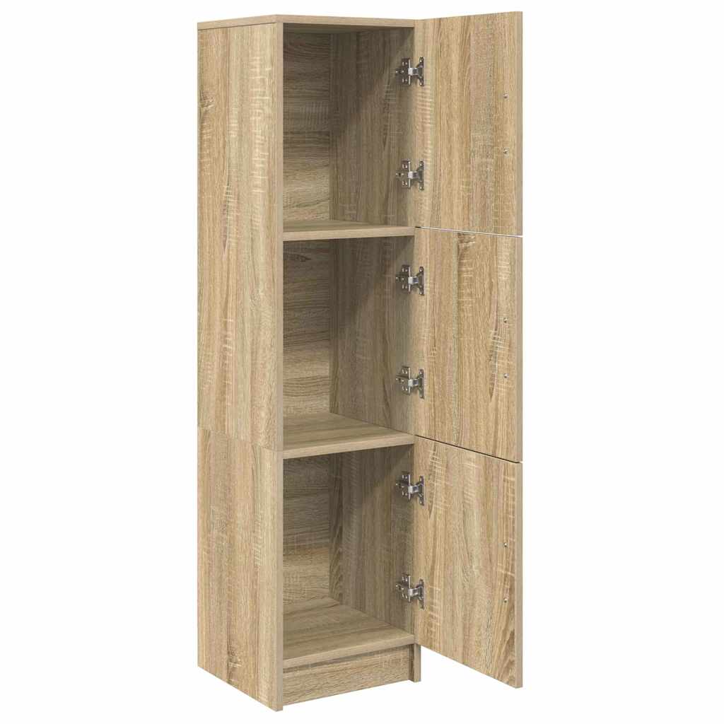 Haut Armoire Chêne Sonoma 31.5 x 32 x 122.5 cm - XIOS