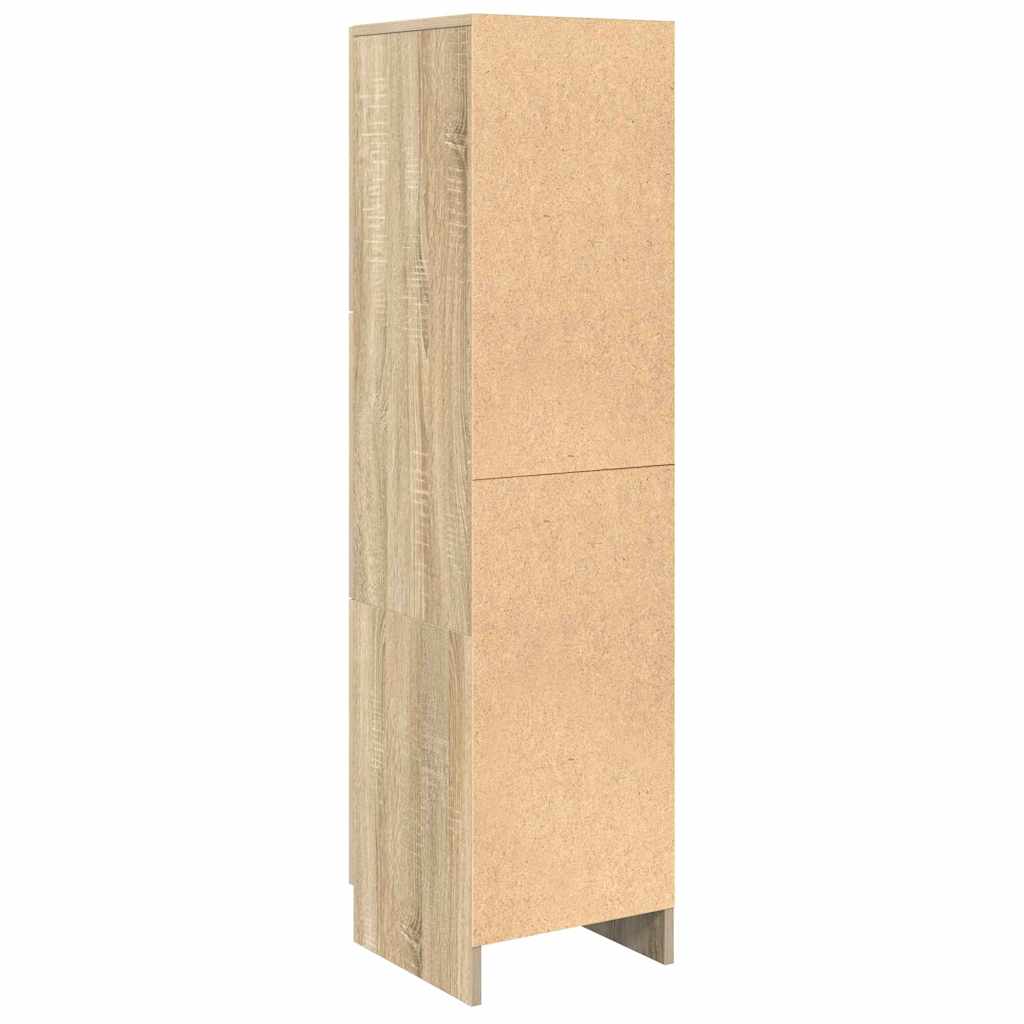 Haut Armoire Chêne Sonoma 31.5 x 32 x 122.5 cm - XIOS