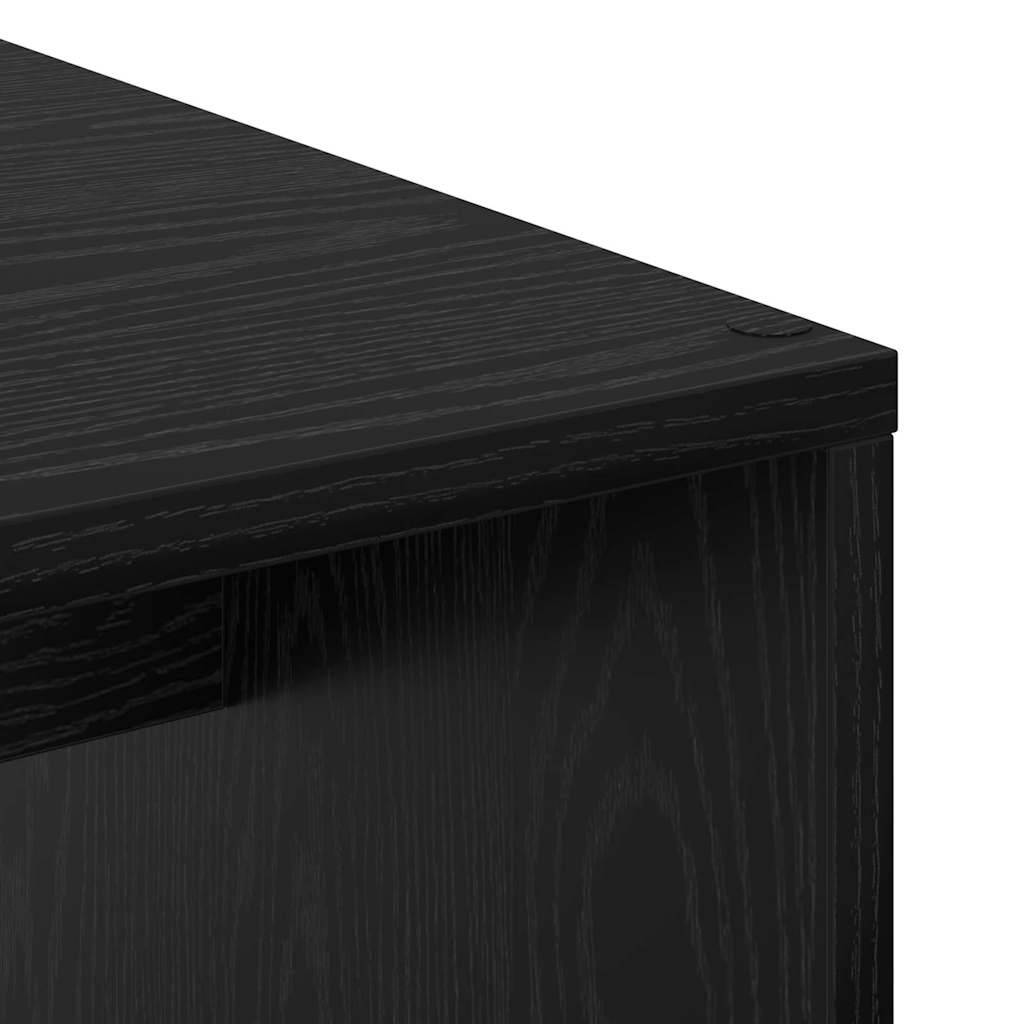 Bureau Chêne noir 102 x 50 x 124 cm Bois d'ingénierie - XIOS