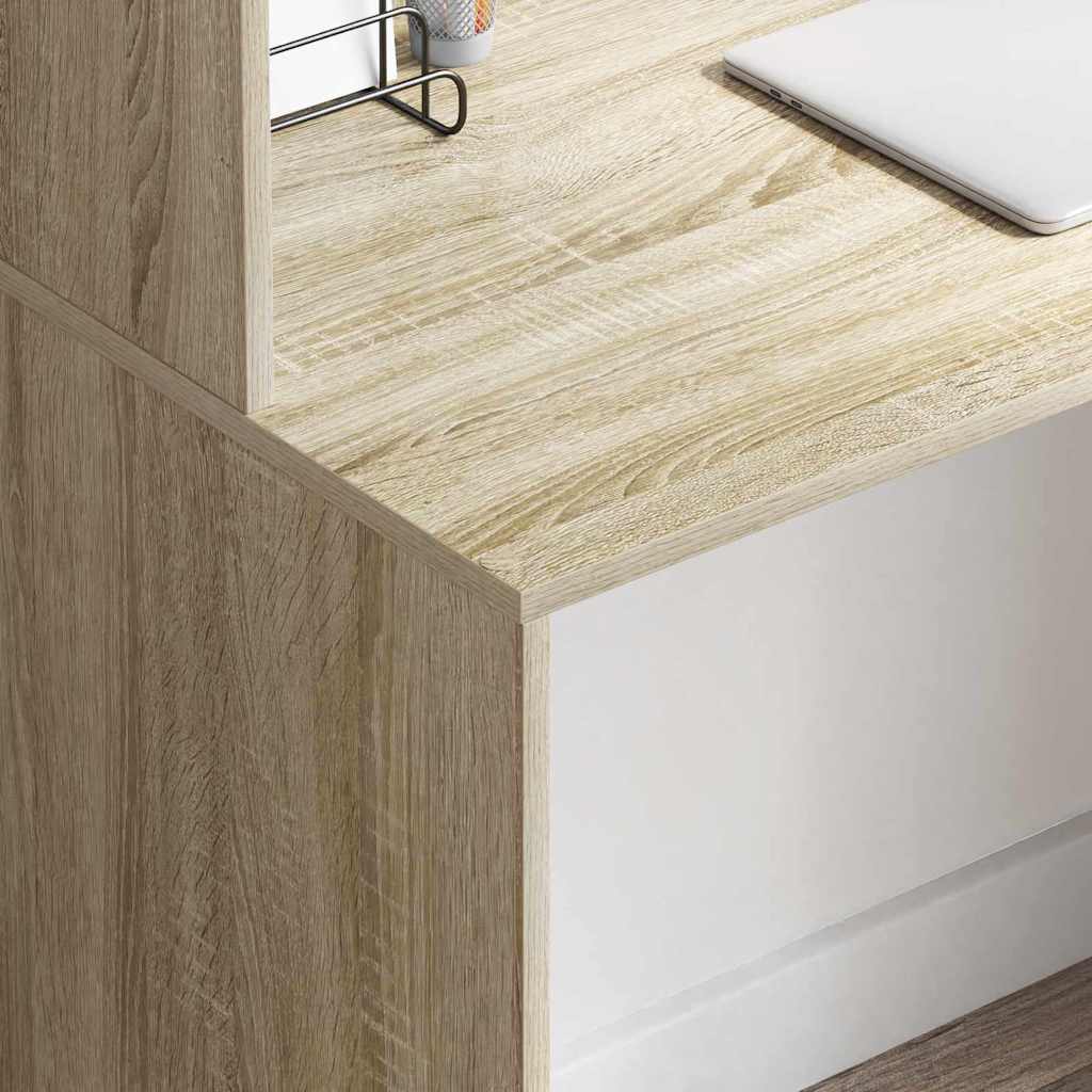 Bureau Chêne sonoma 102 x 50 x 124 cm Bois d'ingénierie - XIOS