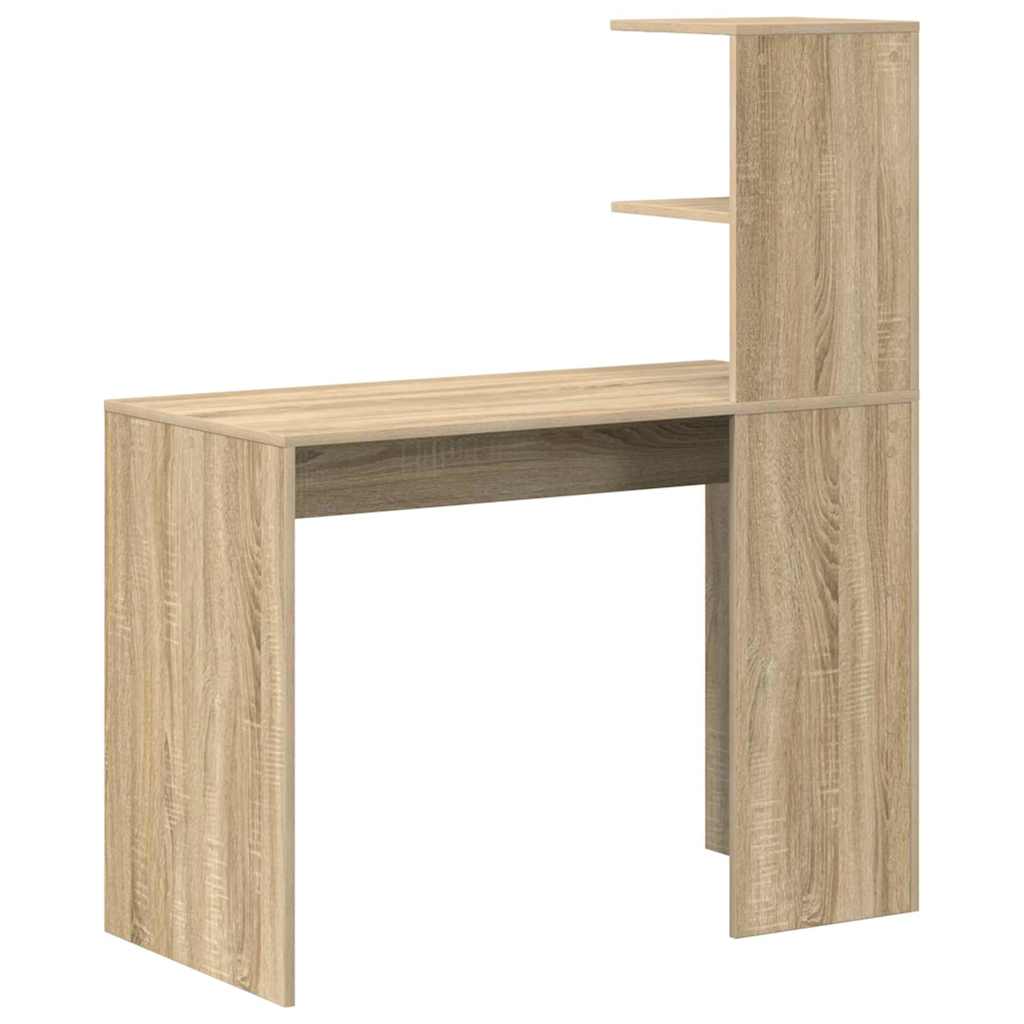 Bureau Chêne sonoma 102 x 50 x 124 cm Bois d'ingénierie - XIOS