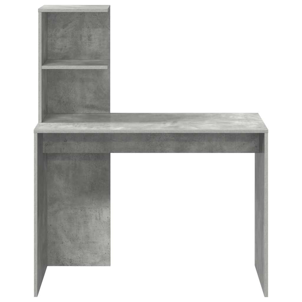 Bureau Gris béton 102 x 50 x 124 cm Bois d'ingénierie - XIOS